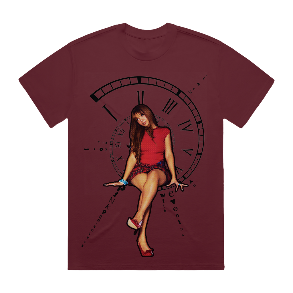 Burgundy Tour T-Shirt